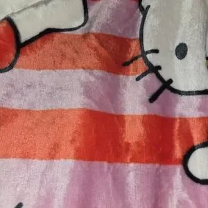 Hello Kitty | Bedding | Hello Kitty Stripes Giant Throw 6 X 70 New ...